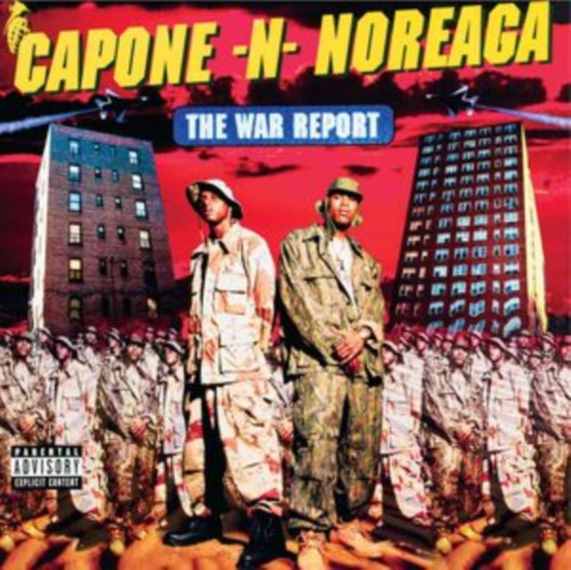 Capone-N-Noreaga - War Report (Clear Vinyl With Red & Blue Splatter) (Vinyl) (US Import)