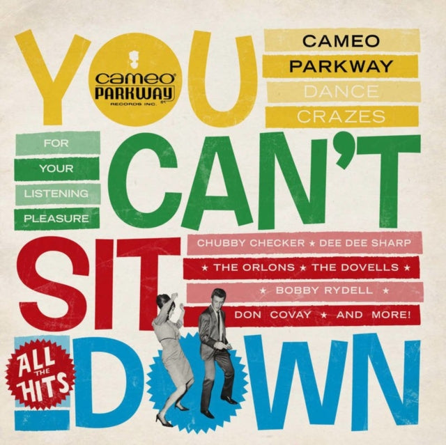 Various Artists - You Can't Sit Down Cameo Parkway Dance Crazes 1958-64 (U.K Collection) (Yellow Vinyl/2LP/180g) (RSD) (Vinyl) (US Import)