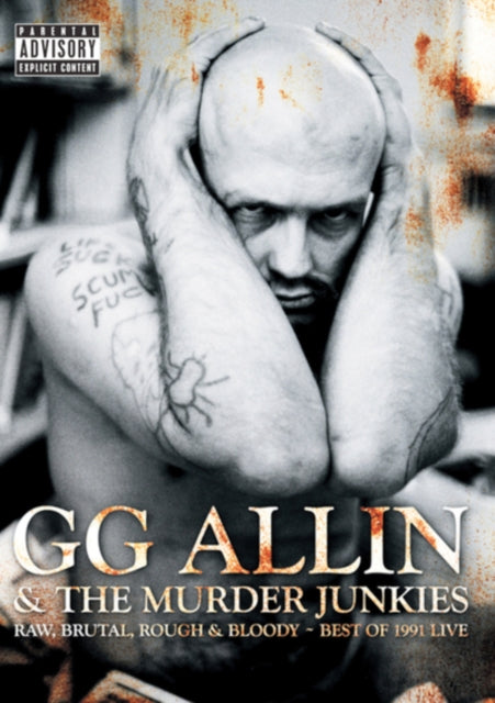 Gg Allin - Raw, Brutal, Rough & Bloody: Best Of 1991 Live (DVD) (Region 1 US Import)