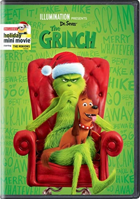 Illumination Presents: Dr Seuss' The Grinch (DVD) (Region 1 US Import)
