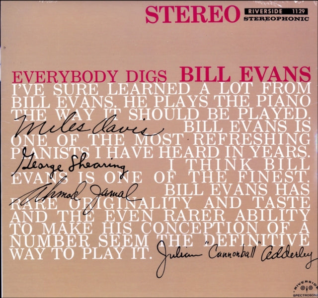 Bill Evans - Everybody Digs Bill Evans (Vinyl) (US Import)