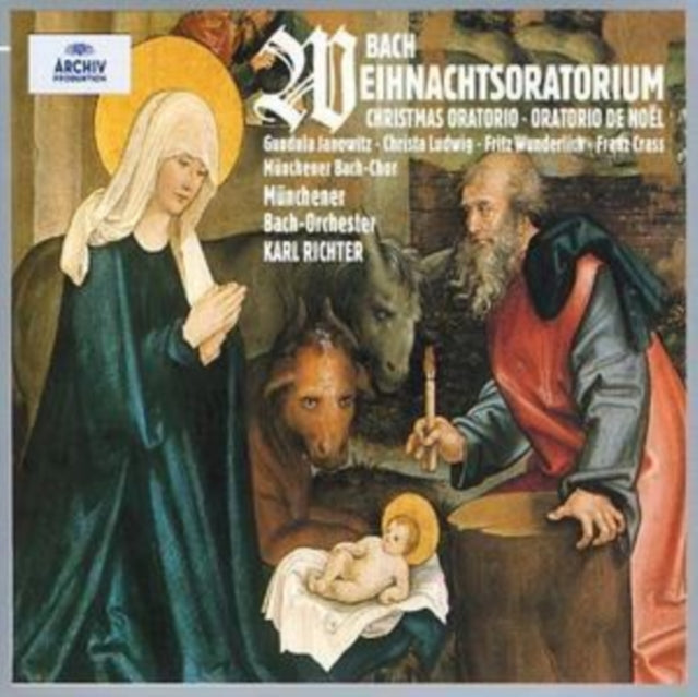 Janowitz / Munich Bach Orchestra / Richter - Bach,J.S: Christmas Oratorio (CD)