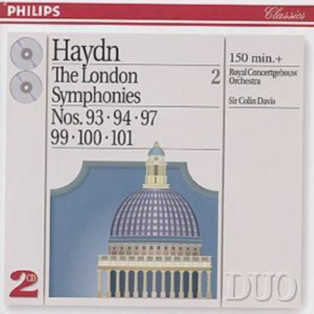 Davis / Royal Concertgebouw Orch - Haydn: London Symphonies VOL.2 (93 / 94 / 97 / 99 - 101) (CD)