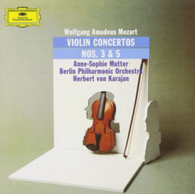 Anne-Sophie Mutter & Berliner Philharmoniker & Herbert Von Karajan - Mozart: Violin Concertos Nos. 3 & 5 (Vinyl) (US Import)