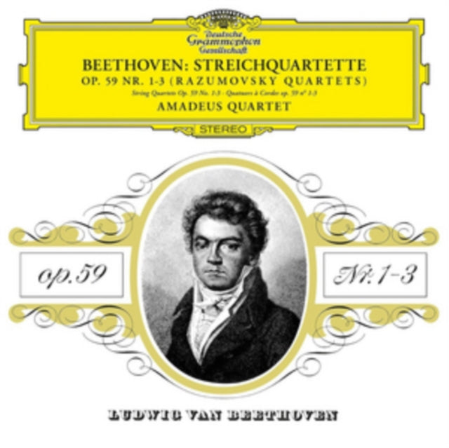 Amadeus Quartet - Beethoven: String Quartet NO.7 I N F, OP.59 NO.1 - Rasumovsky NO.1 (Vinyl) (US Import)