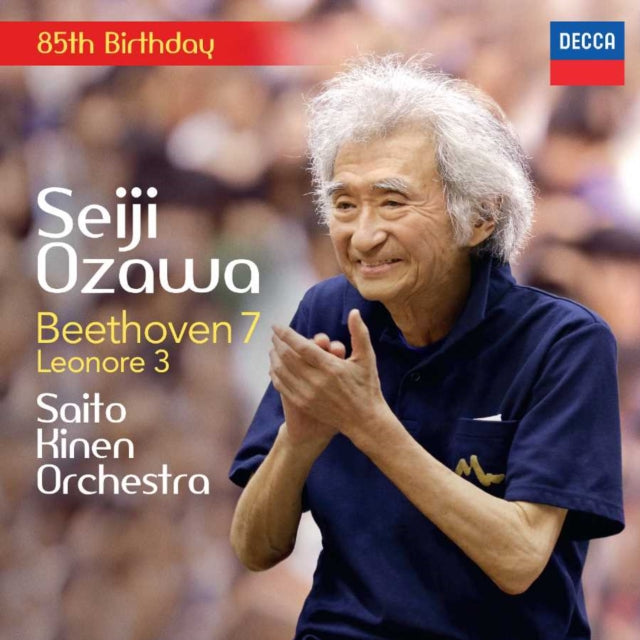 Seiji Ozawa; Saito Kinen Orchestra - Beethoven: Symphony No. 7; Leonore Overture No. 3 (CD)