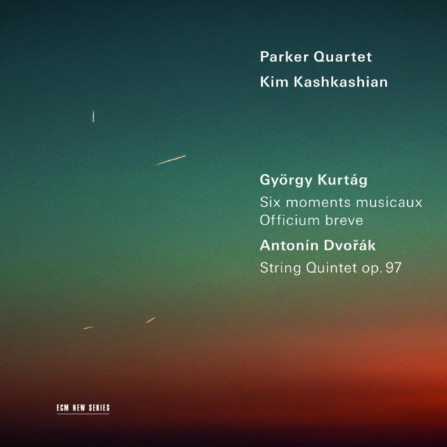 Parker Quartet; Kim Kashkashian - Kurtag: Six Moments Musicaux; Officium Breve / Dvorak: String Quintet Op. 97 (CD)