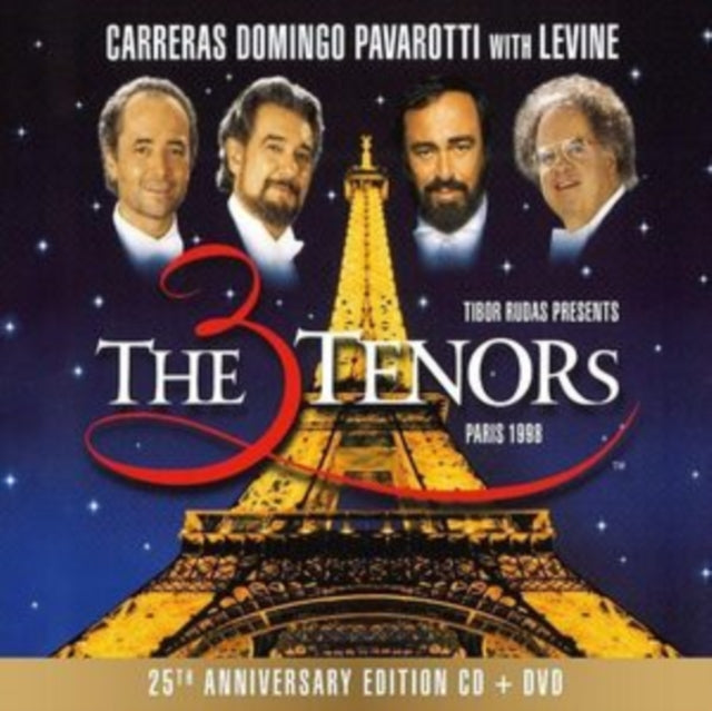 Pavarotti/Domingo/Carrera - Three Tenors Paris 1998 (25th Anniversary) (CD)