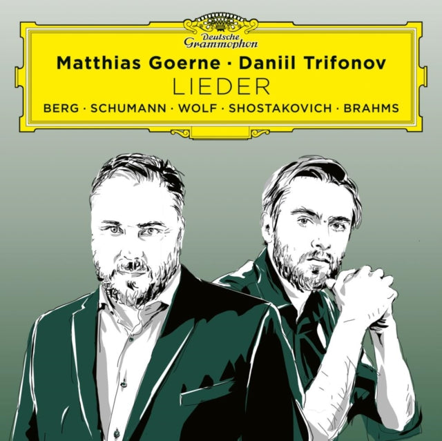 Matthias Goerne; Daniil Trifonov - Lieder (Berg, Schumann, Wolf, Shostakovich, Brahms) (CD)