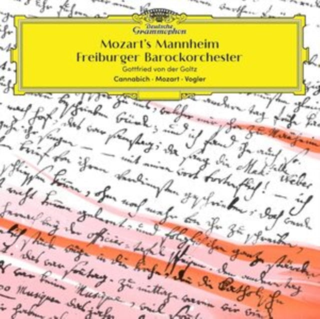 Freiburger Barockorchester; Gottfried Von Der Goltz - Mozart's Mannheim (CD)