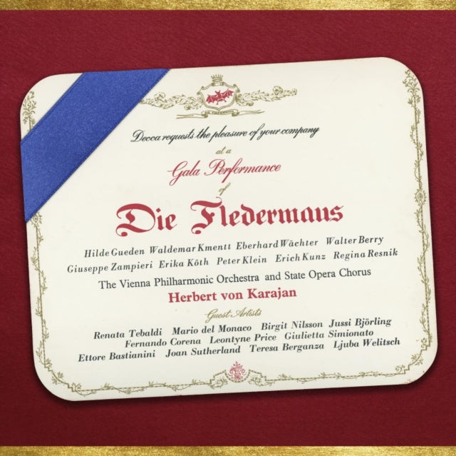 Wiener Philharmoniker & Herbert Von Karajan - Strauss: Die Fledermaus (180g/3LP) (Vinyl) (US Import)