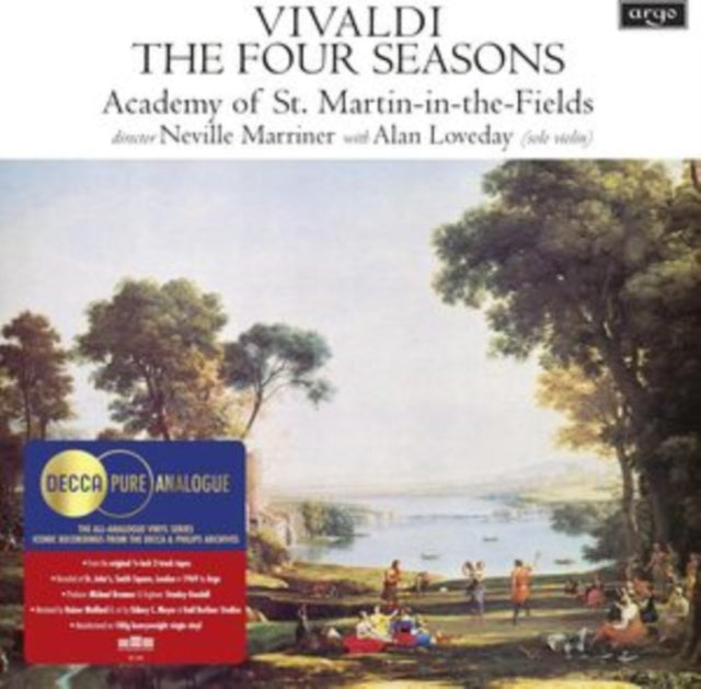 Alan Loveday & Academy Of St. Martin In The Fields & Sir Neville Marriner - Vivaldi: The Four Seasons (Decca Pure Analog Series) (180g) (Vinyl) (US Import)