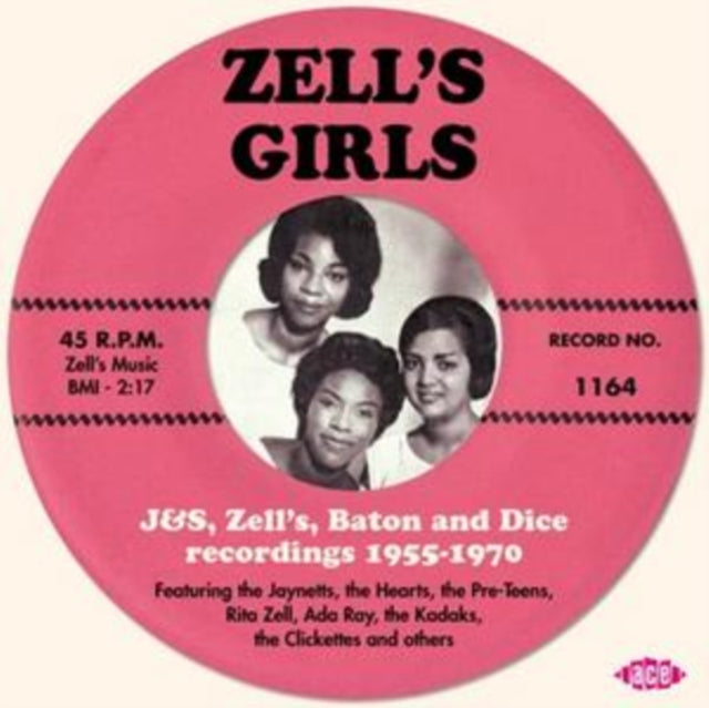 Zell's Girls - J&S Zell's Baton & Dice Recordings 1955 - 1970 (CD)