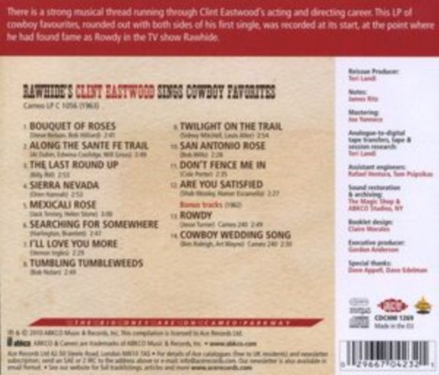 Clint Eastwood - Cowboy Favorites (CD)