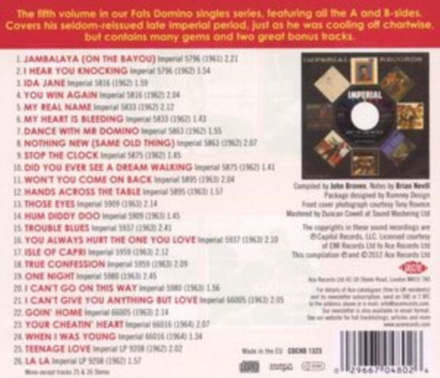 Fats Domino - Imperial Singles VOL.5 (CD)