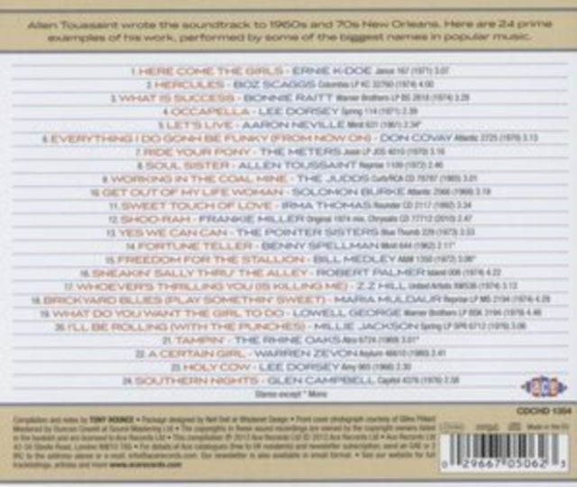 Various Artists - Rolling With Punches: Allen Toussaint Songbook / Var (CD)