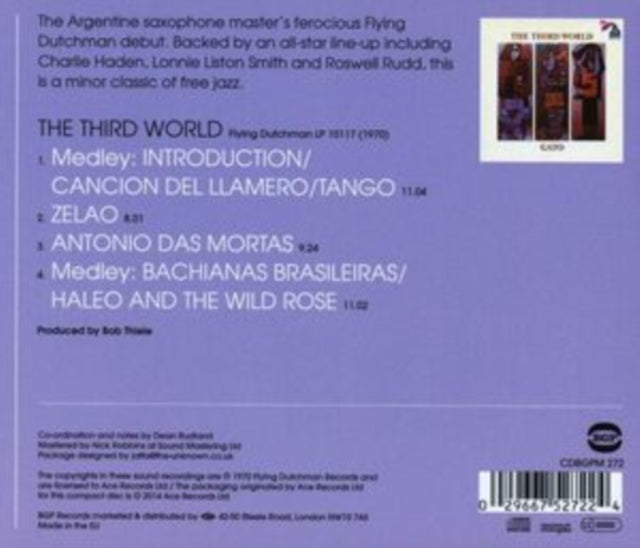 Gato Barbieri - Third World (CD)