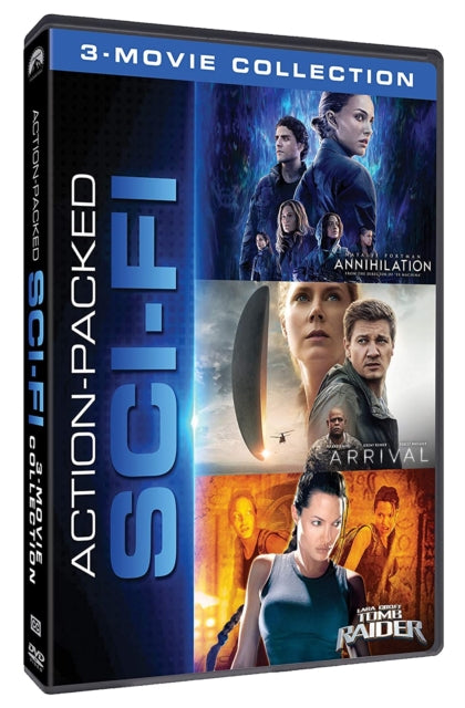 Action Packed Sci-Fi 3-Movie Collection (Annihilation / Arrival / Lara Croft: Tomb Raider) (DVD) (Region 1 US Import)