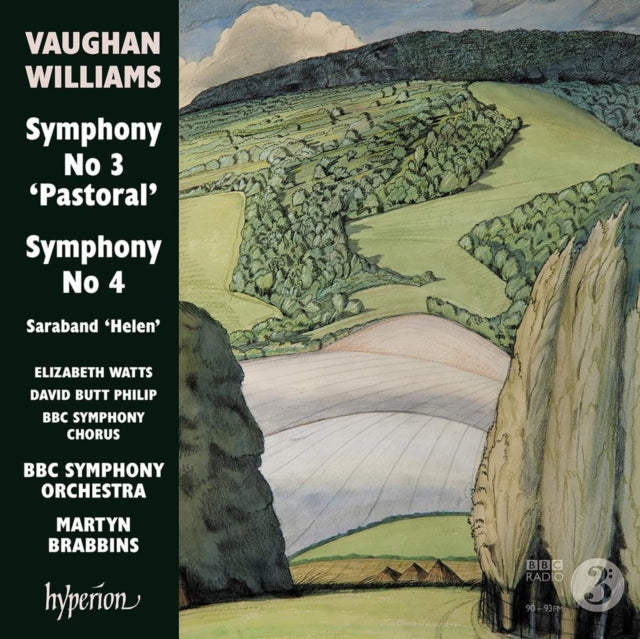 BBC Symphony Orchestra & Martyn Brabbins - Vaughan Williams: Symphonies NOS.3 & 4 (CD)