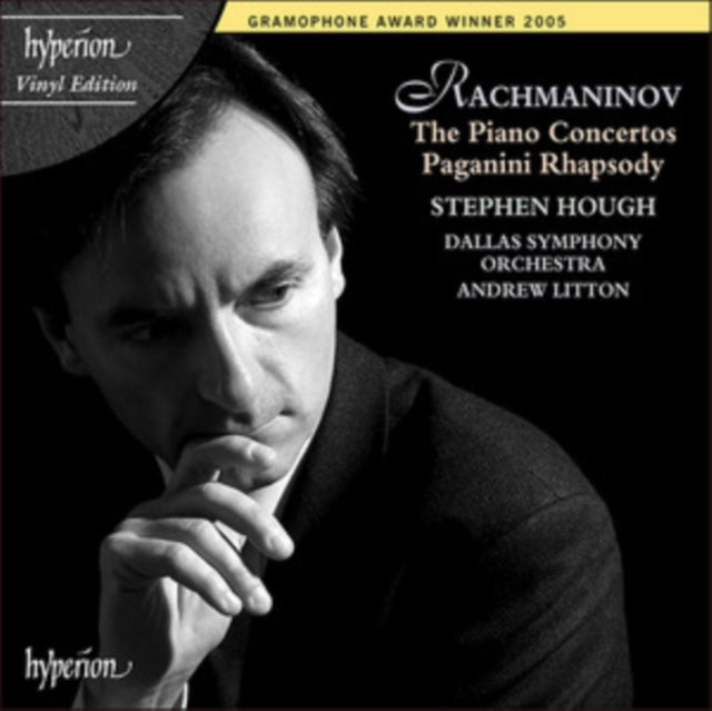 Hough,Stephen & Andrew Litton & Dallas Symphony - Rachmaninoff: Piano Concertos 1-4; Paganini Rhapsody (3LP) (Vinyl) (US Import)