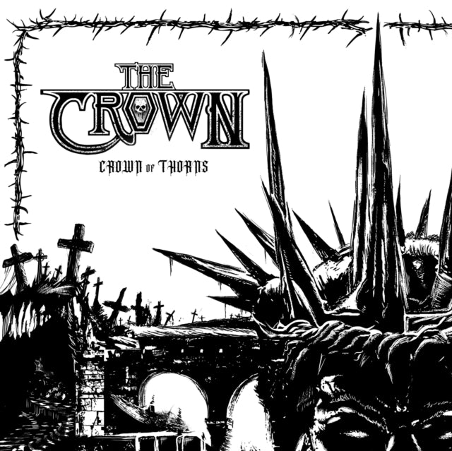 Crown - Crown Of Thorns (Black/White Split Vinyl) (Vinyl) (US Import)
