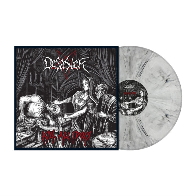 Desaster - Kill All Idols (White W/ Black Smoke Vinyl) (Vinyl) (US Import)