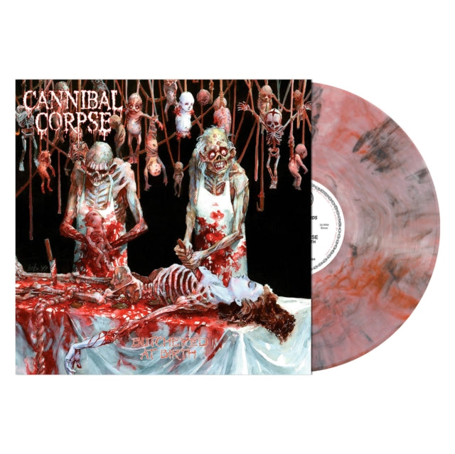 Cannibal Corpse - Butchered At Birth (Red & Black Smoke Vinyl) (Vinyl) (US Import)