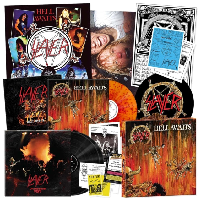 Slayer - Hell Awaits (40th Anniversary) (2 Black & 1 Fire Splatter Vinyl) (Vinyl) (US Import)