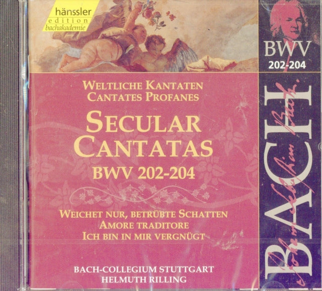 Johann Sebastian Bach - Secular Cantatas (BWV 202-204) (CD)
