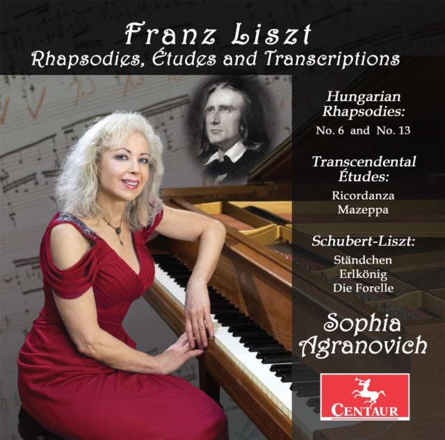 Sophia Agranovich - Liszt: Rhapsodies, Etudes & Transcriptions (CD)