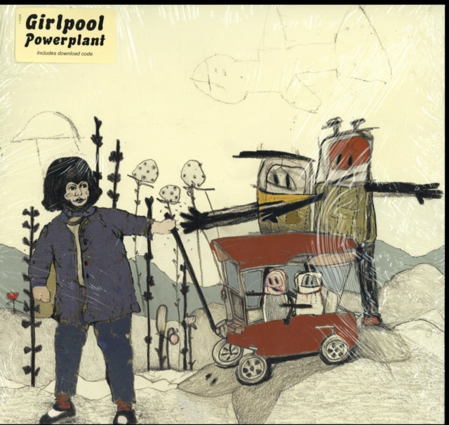 Girlpool - Powerplant (45 Rpm/DL Card) (Vinyl) (US Import)