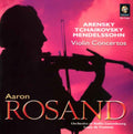 Luxembourg Radio Orchestra / Louis De Froment - Rosand / Violin Concertos By Arensky Tchaikovsky Mendelssohn (CD)