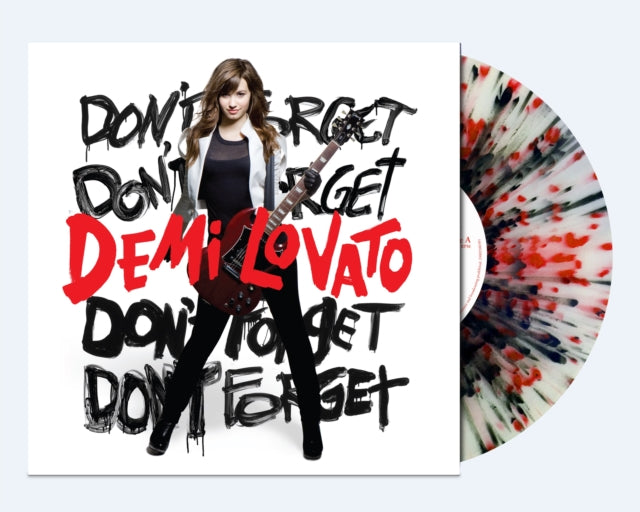 Demi Lovato - Don't Forget (Clear/Red-Black Splatter Vinyl) (Vinyl) (US Import)