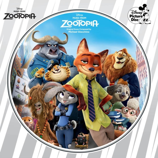 Michael Giacchino - Music From Zootopia (Picture Disc) (Vinyl) (US Import)