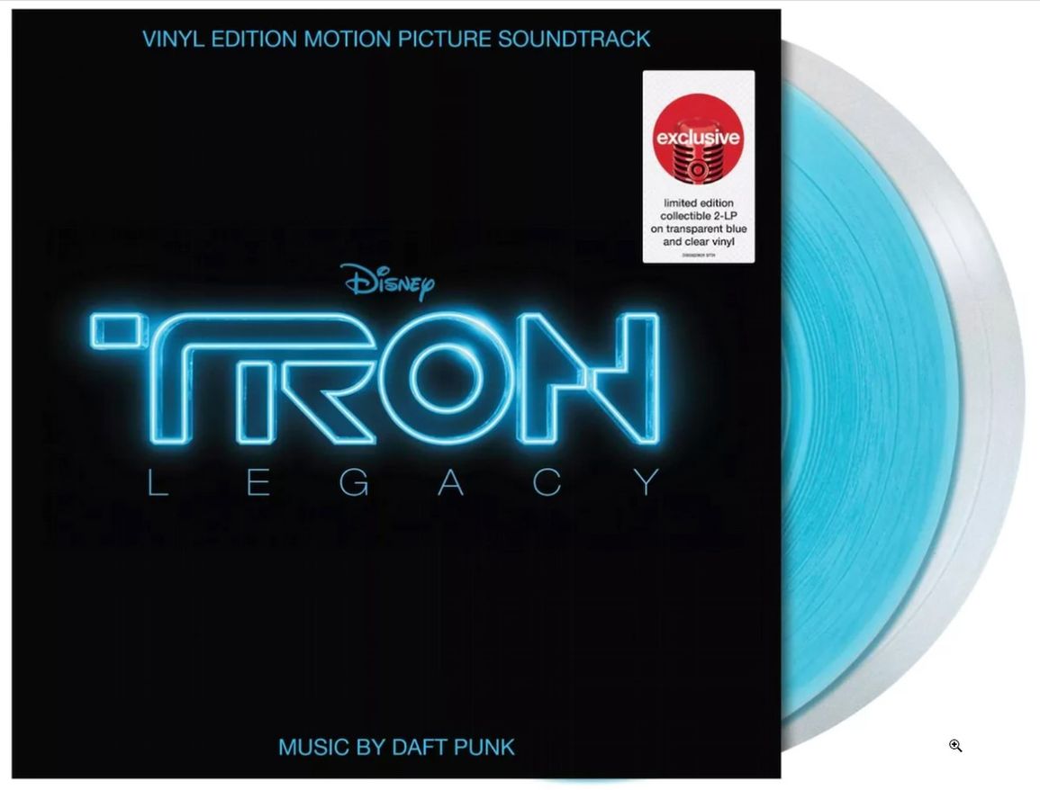 Daft Punk - Tron: Legacy (OST) (Curacao Blue/Clear Vinyl/2LP) (Vinyl) (US Import)