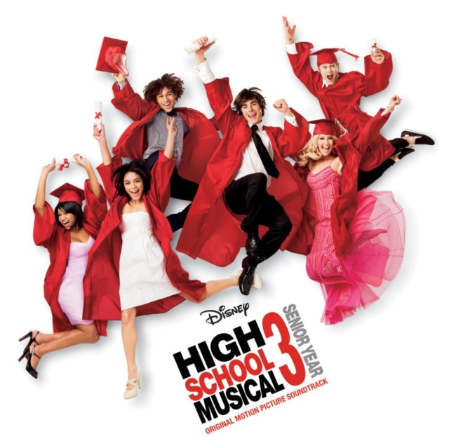 High School Musical Cast - High School Musical 3: Senior Year OST (Apple/White Vinyl/2LP) (Vinyl) (US Import)