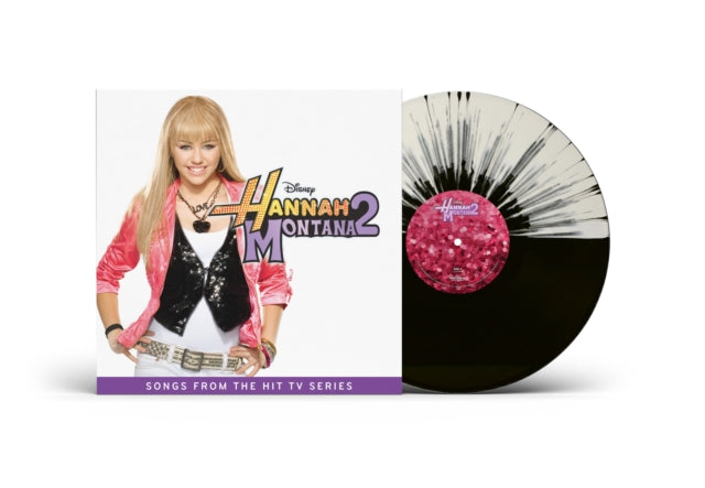 Hannah Montana - Hannah Montana 2 (OST) (Split Black/White Splatter Vinyl) (Vinyl) (US Import)