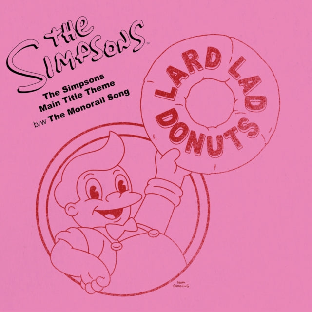 Simpsons - Main Title Theme/The Monorail Song (Die-Cut/Single) (Vinyl Single) (US Import)
