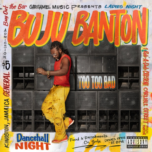 Buju Banton - Too Too Bad (CD) (US Import)