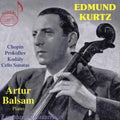 Edmund Kurtz; Artur Balsam - Edmund Kurtz, Vol. 1 (CD)