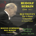 Rudolf Serkin - Rudolf Serkin Live, Vol. 2 (CD)