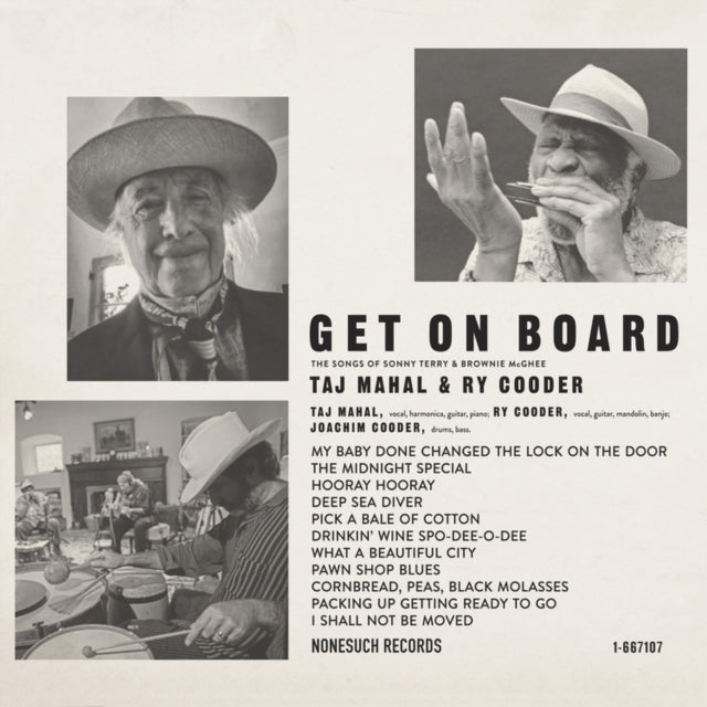 Taj Mahal & Ry Cooder - Get On Board (CD)