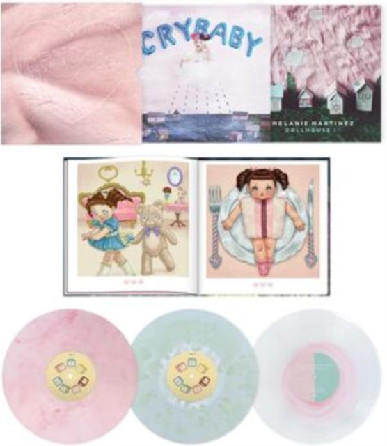 Melanie Martinez - Cry Baby (Pink & Clear/Clear & Green Vinyl/3LP) (Vinyl) (US Import)