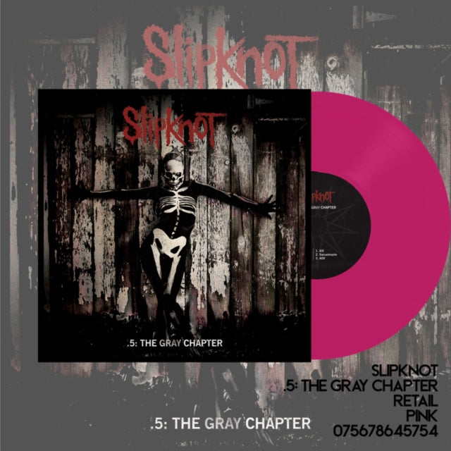 Slipknot - .5: The Gray Chapter (X) (Pink Vinyl/2LP) (Vinyl) (US Import)