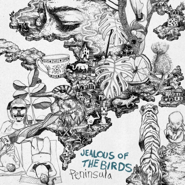 Jealous Of The Birds - Peninsula (Sea Blue Vinyl) (Vinyl) (US Import)