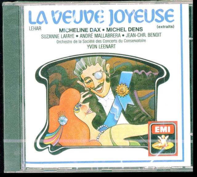 Various Artists - Lehar 'The Merry Widow' Excpts. (Sung In French By Micheline Dax Michel Dens Suzanne Lafaye (CD)