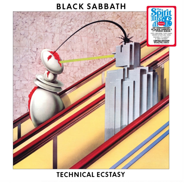 Black Sabbath - Technical Ectasy (Spirit Of '76) (Clear W/ Green/Black Splatter Vinyl) (Brick & Mortar Exclusive) (Vinyl) (US Import)