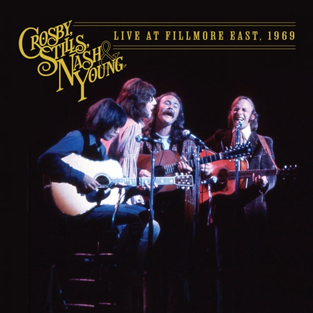 Crosby, Stills, Nash & Young - Live At Fillmore East, 1969 (2LP/Clear Vinyl) (I) (Vinyl) (US Import)