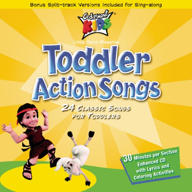 Cedarmont Kids - Toddler Action Songs (CD)