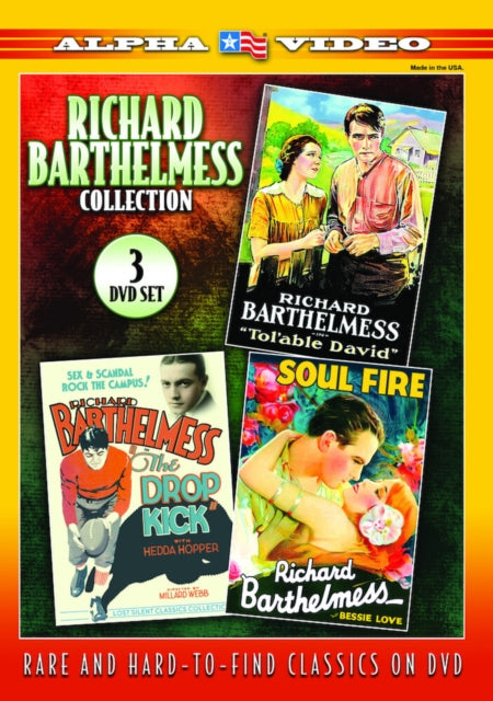 Richard Barthelmess Collection (Tol'Able David / Soul-Fire / The Drop Kick) (3-DVD) (DVD) (Region 1 US Import)